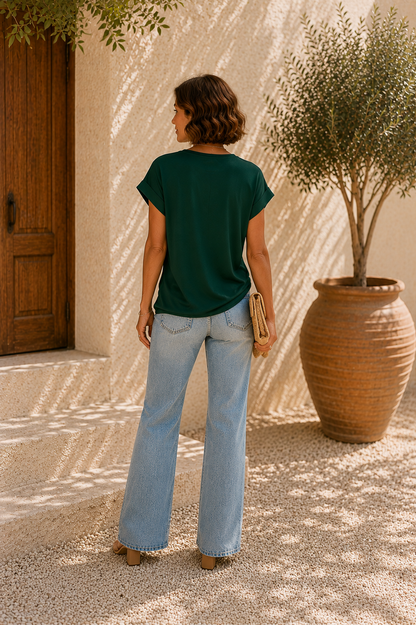 Blusa Vera | Favorecedora y suave.