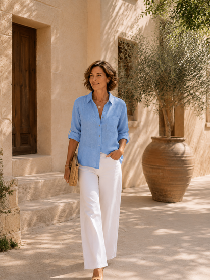 Camisa Lino | Suave y transpirable.