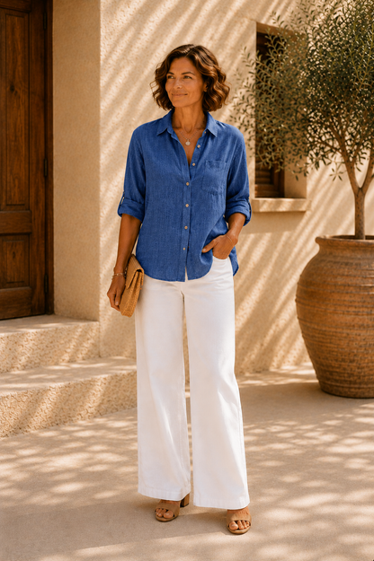 Camisa Lino | Suave y transpirable.