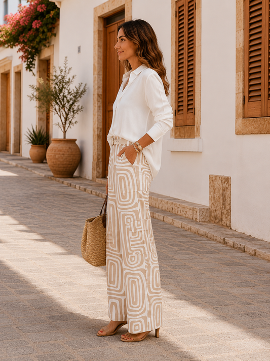 Conjunto Positano | Sencillo, sofisticado y femenino.