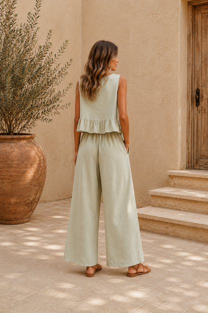 Conjunto Olbia | Favorecedor, chic y natural.