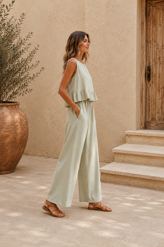 Conjunto Olbia | Favorecedor, chic y natural.