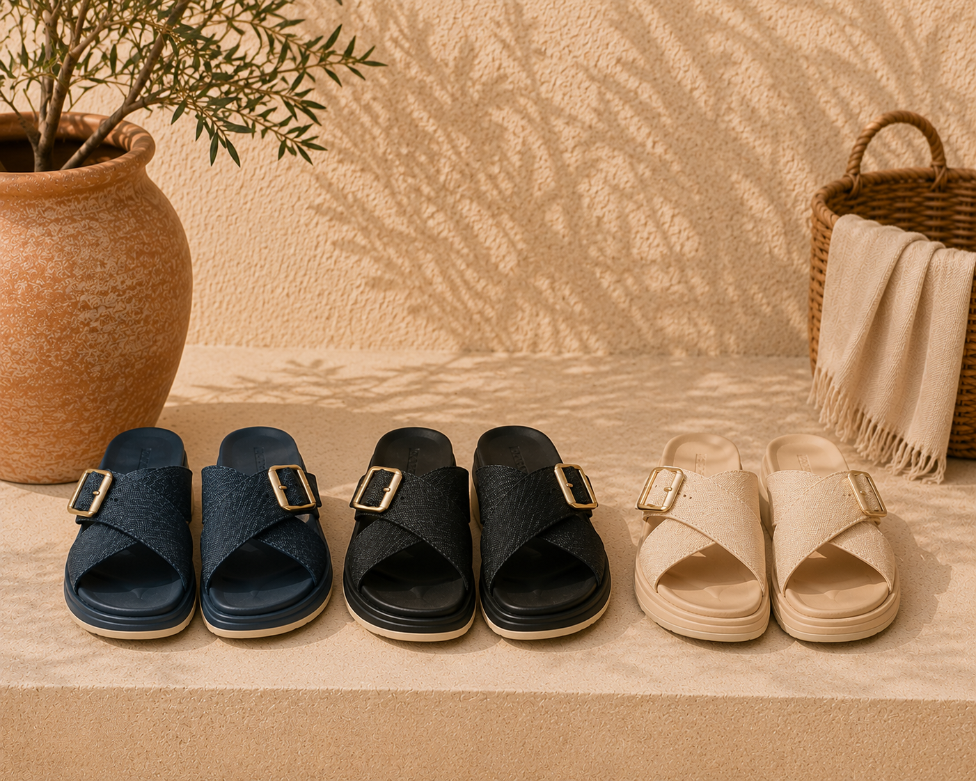 Sandalias Niza | Cómodas, versátiles y ligeras.