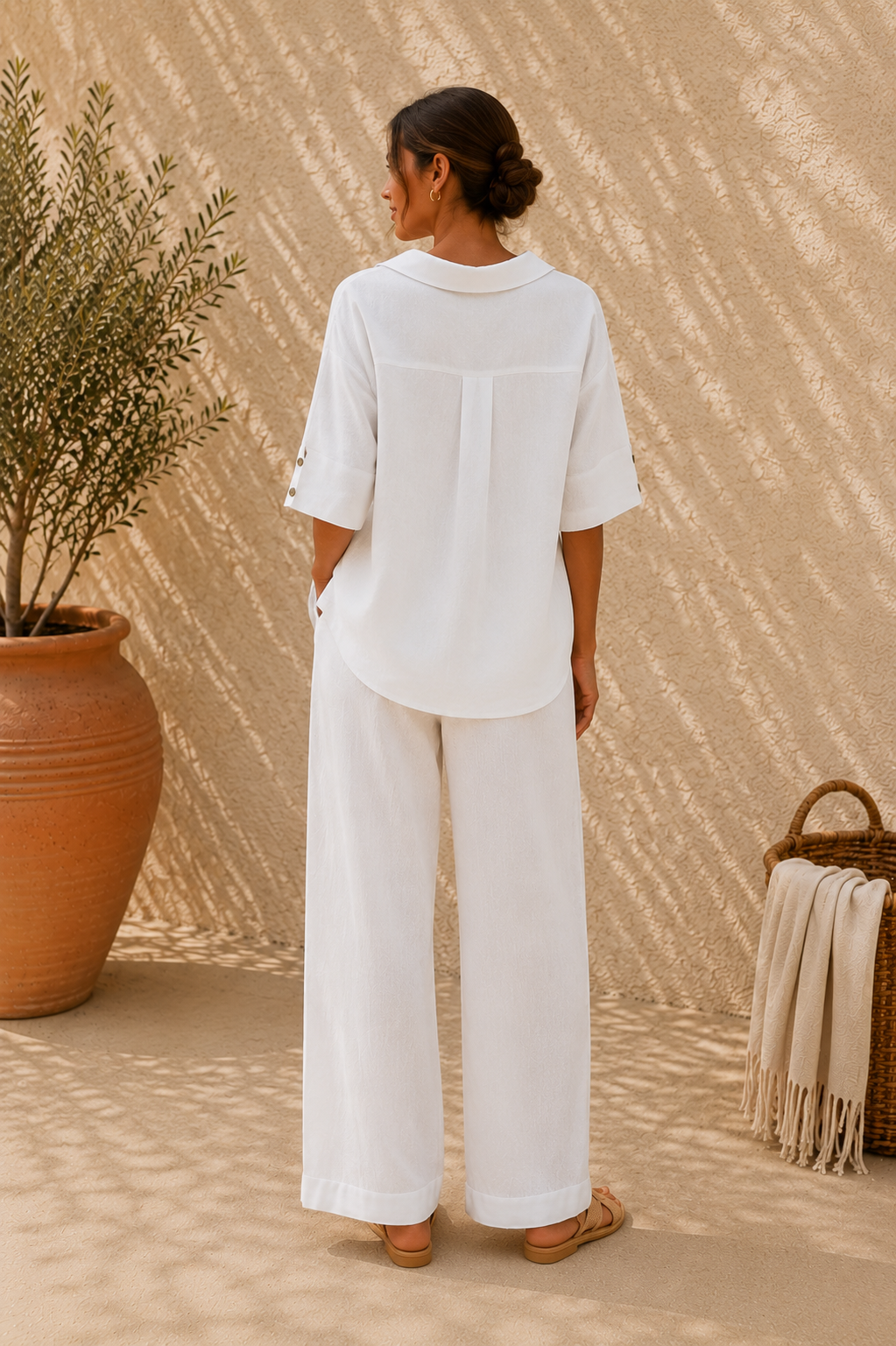 Blusa Bianca | Sencilla y elegante.