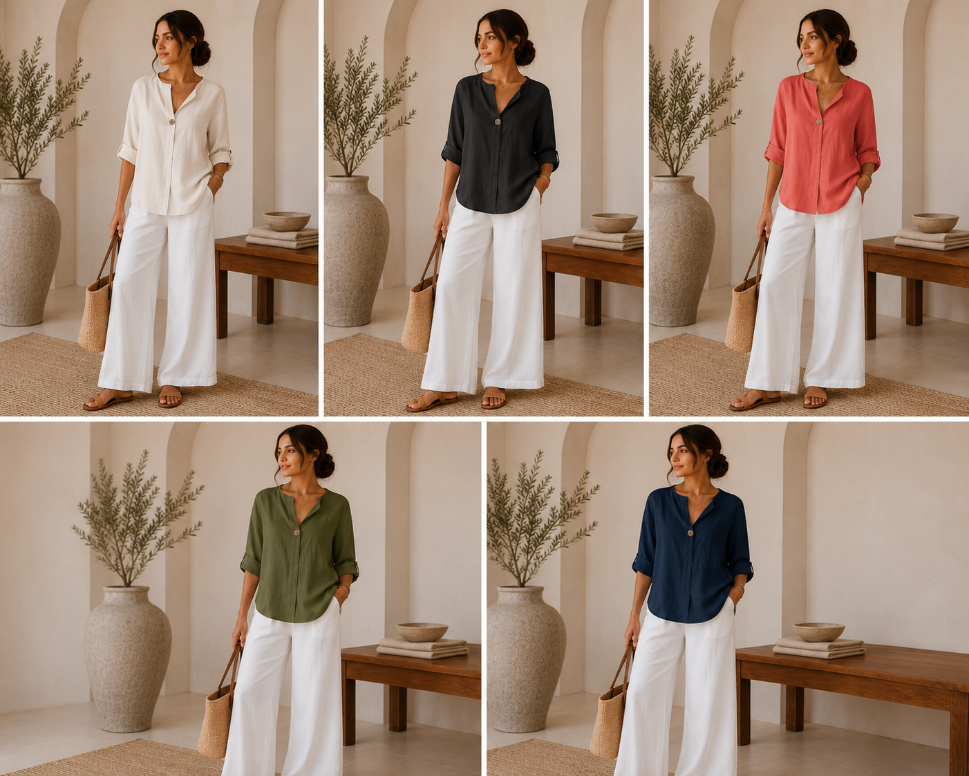 Blusa Portofino | Atemporal y cómoda.