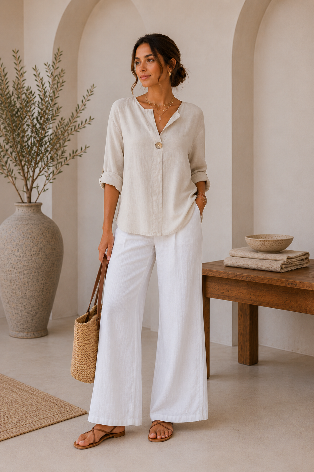 Blusa Portofino | Atemporal y cómoda.