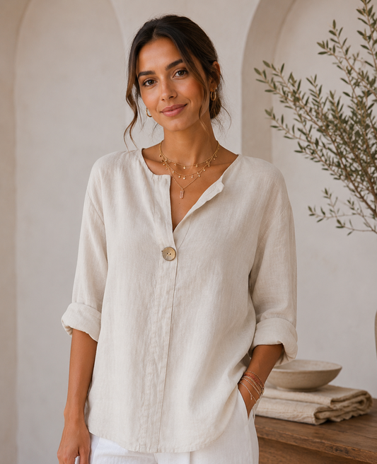 Blusa Portofino | Atemporal y cómoda.