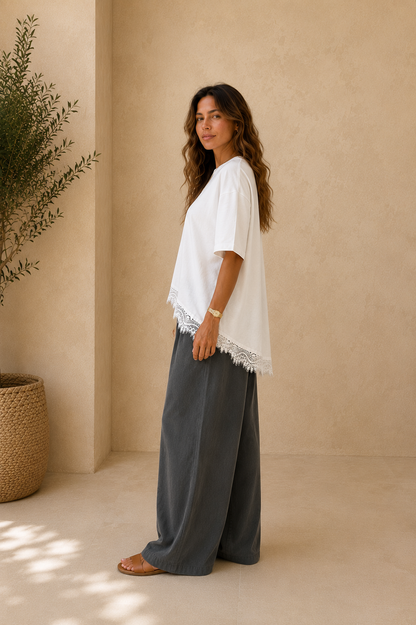 Camiseta Cillas | Elegante y femenina.