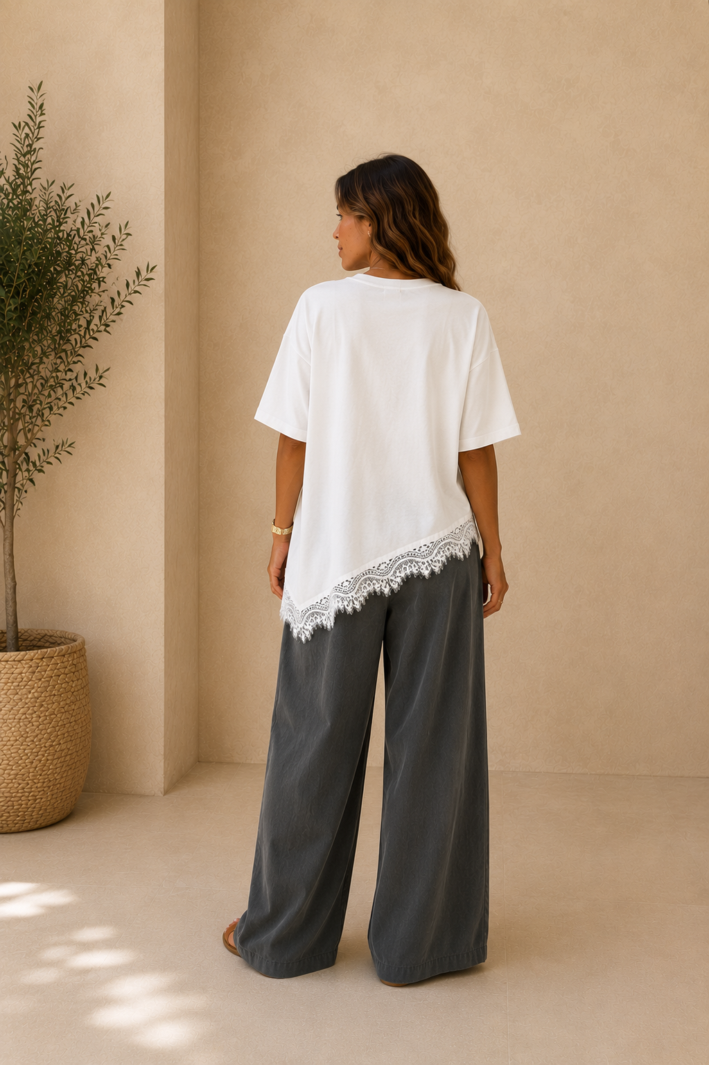 Camiseta Cillas | Elegante y femenina.
