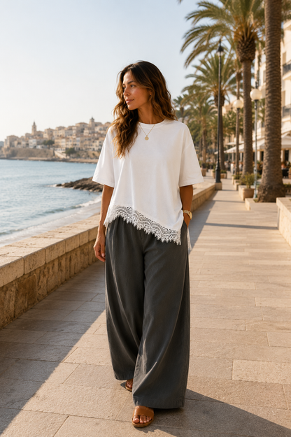 Camiseta Cillas | Elegante y femenina.